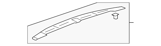 Panel Assembly-I/P Upper Tr (W/ Windshield  Defr Noz G*Ebony - GM (25913318)