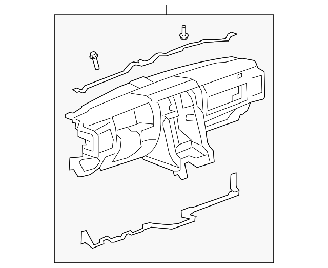 Panel Assembly-Inst                          *Ebony - GM (20823076)