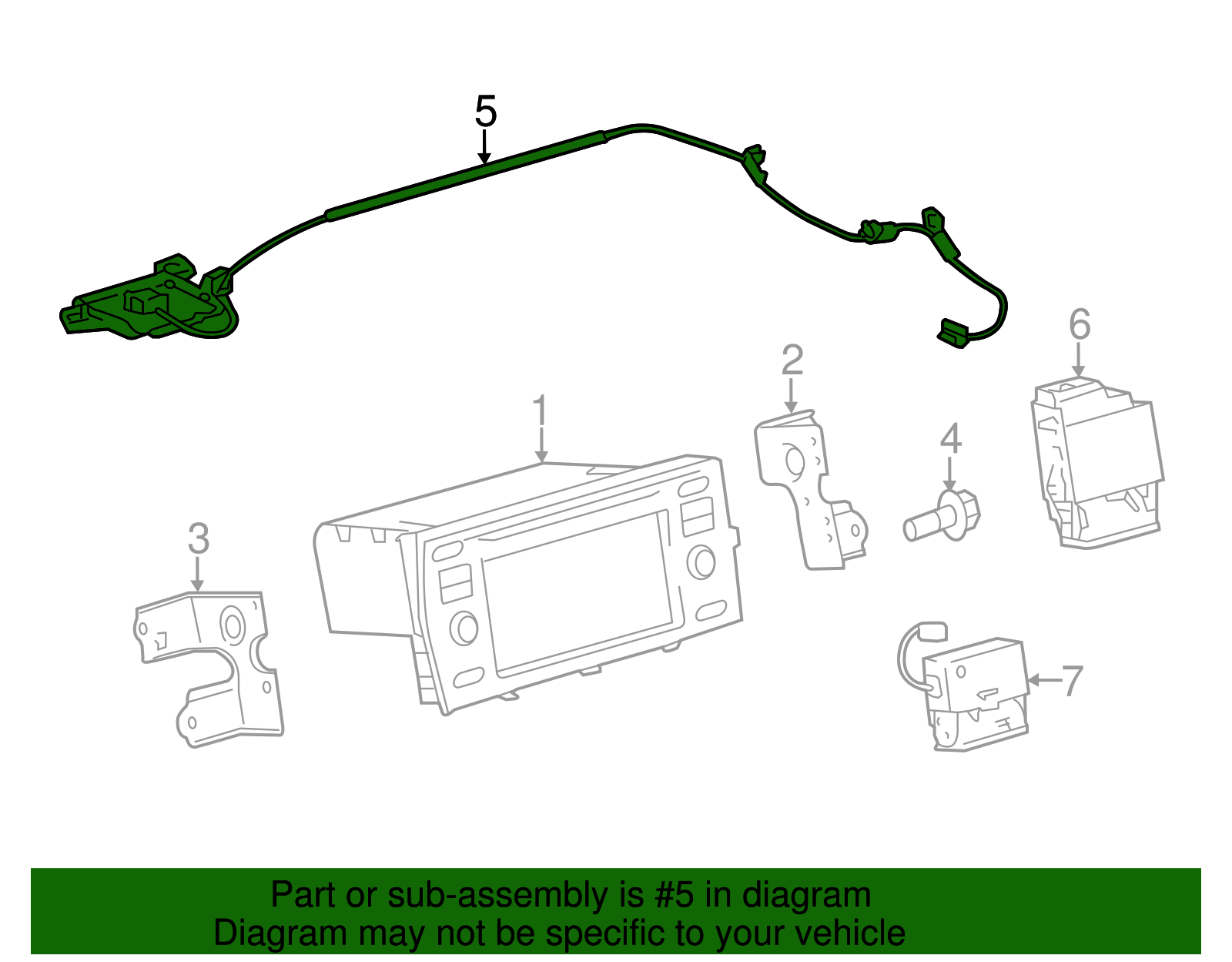 86860-52201 - 2015-2019 Toyota Prius C - Antenna Assembly | Conicelli ...