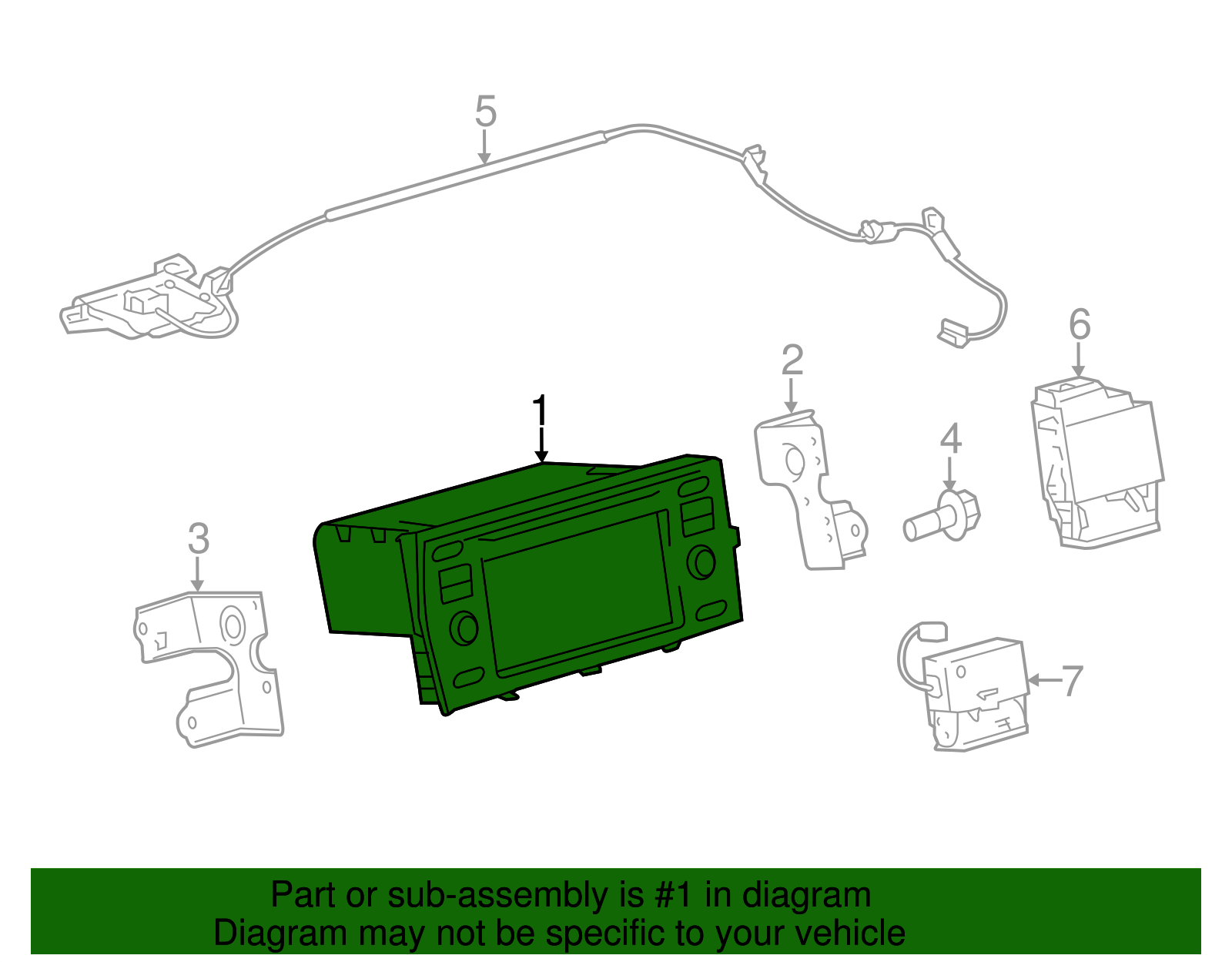 Display System - Toyota (86140-52110)