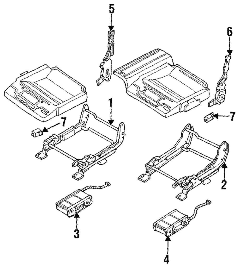 Recliner Motor - GM (12395279)