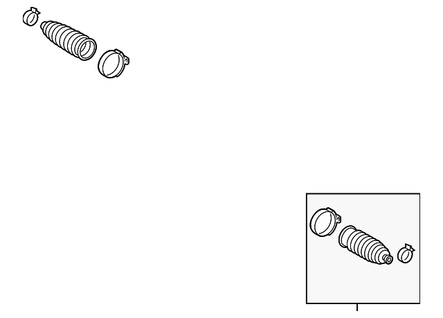 Tie Rod Boot - Scion (45535-59035)