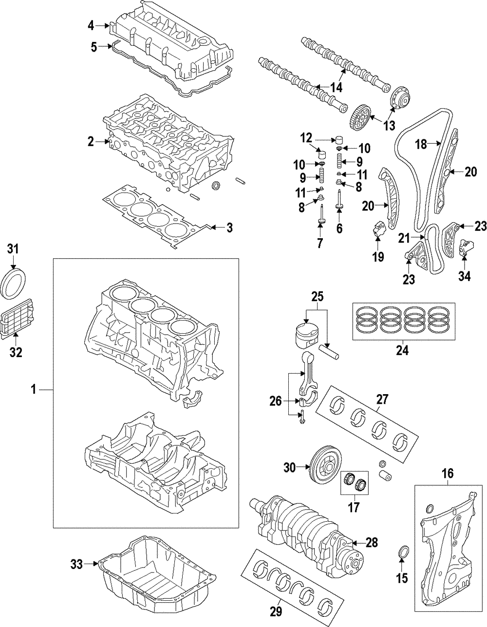 Mini Cooper S R56 R57 2006-2011 OEM Valve Cover Gasket Engine Replacement Part