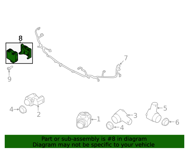 Genuine OEM Cruise Control Module Part LR112516 Fits 20182022 Land