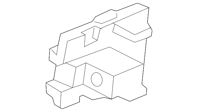 Front Door Lock Cylinder Bracket - GM (96636011)