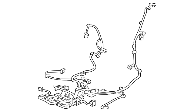 Driver Seat Wiring Harness - Cadillac (84128580)