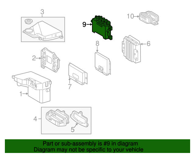 0265459632 Automatic Transmission Control Module 19981999