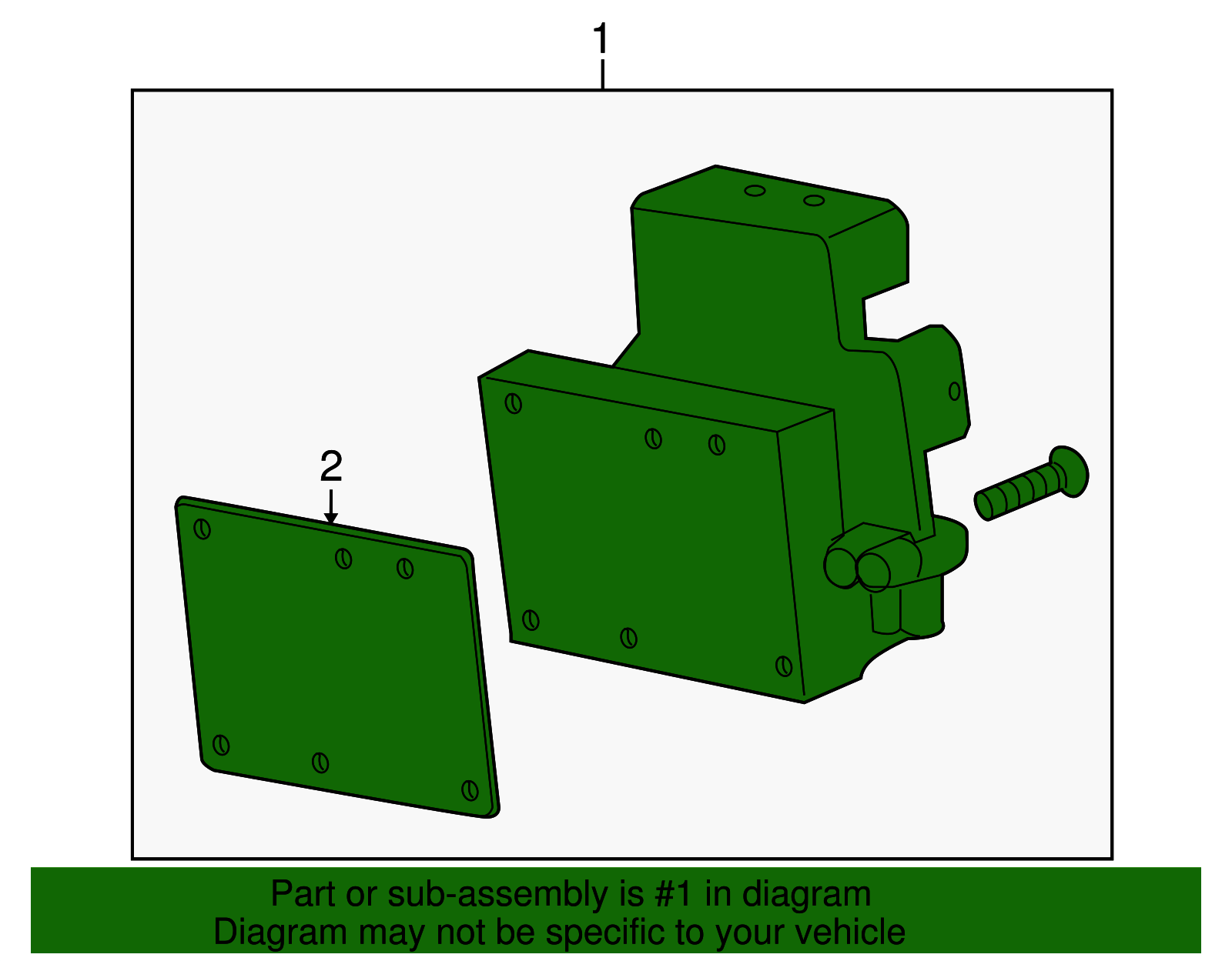 Module Kit, Elek Brake Control (W/Brake Press Module Vlv) - GM (25928348)