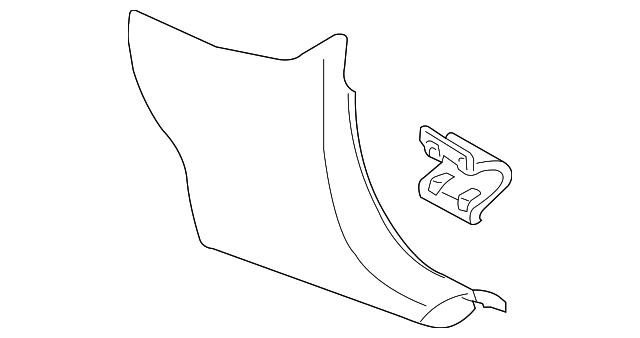 Panel, Cowl Side Tr - GM (15838173)