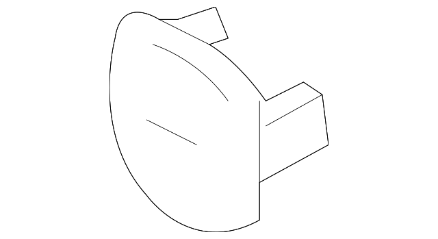 Granite Opel Gray Passenger Side Windshield Garnish Molding Bolt Hole Finish Plug - GM (15248871)