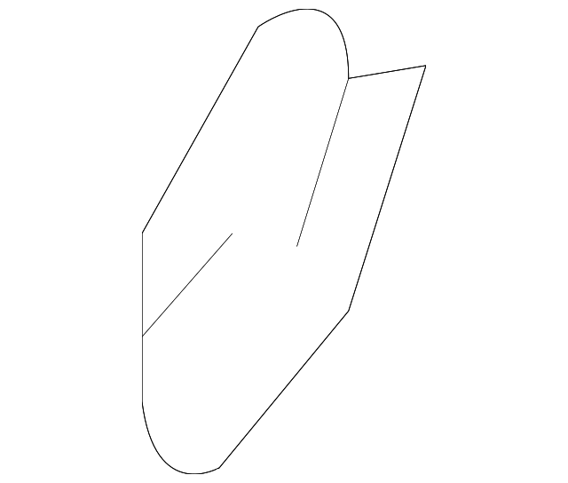 Windshield Side Garnish Molding Clip - GM (11588471)