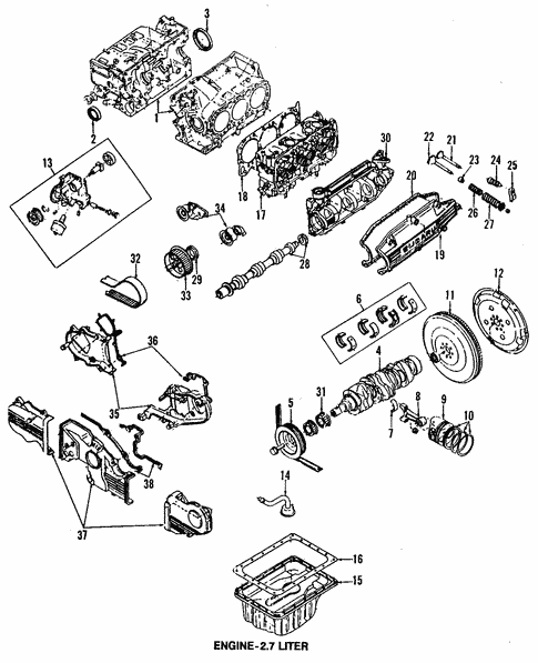 Engine for 1991 Subaru XT #0