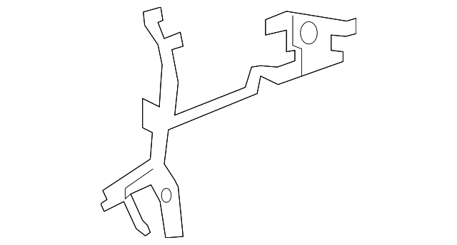 Instrument Panel Center Support Bracket - GM (96476909)