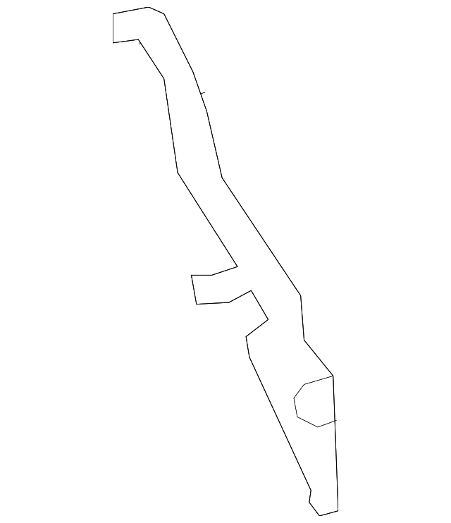 Instrument Panel Center Support Bracket - GM (96476908)