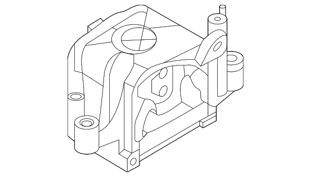 Genuine Hyundai Engine Mounting Kits for Hyundai Elantra MD 1.6 - 21810
