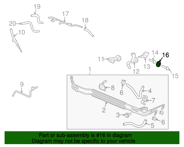 19862020 Acura Washer, Drain Plug (12MM) 9410912000 OEMAcuraPart