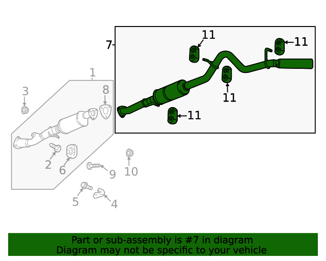 84236514 Exhaust Particulate Filter with Exhaust Pipe 20162022 GM
