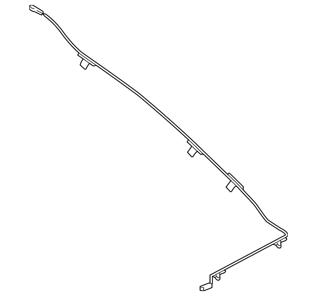 20072016 Chevrolet Remote Control Door Lock Receiver Antenna 25876416