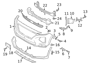 2019-2020 Hyundai Santa Fe Air Duct 86542-S2000 | OEM Parts Online