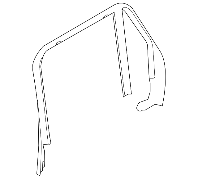 2014-2022 Land Rover Range Rover Sport Upper Molding LR043842 ...
