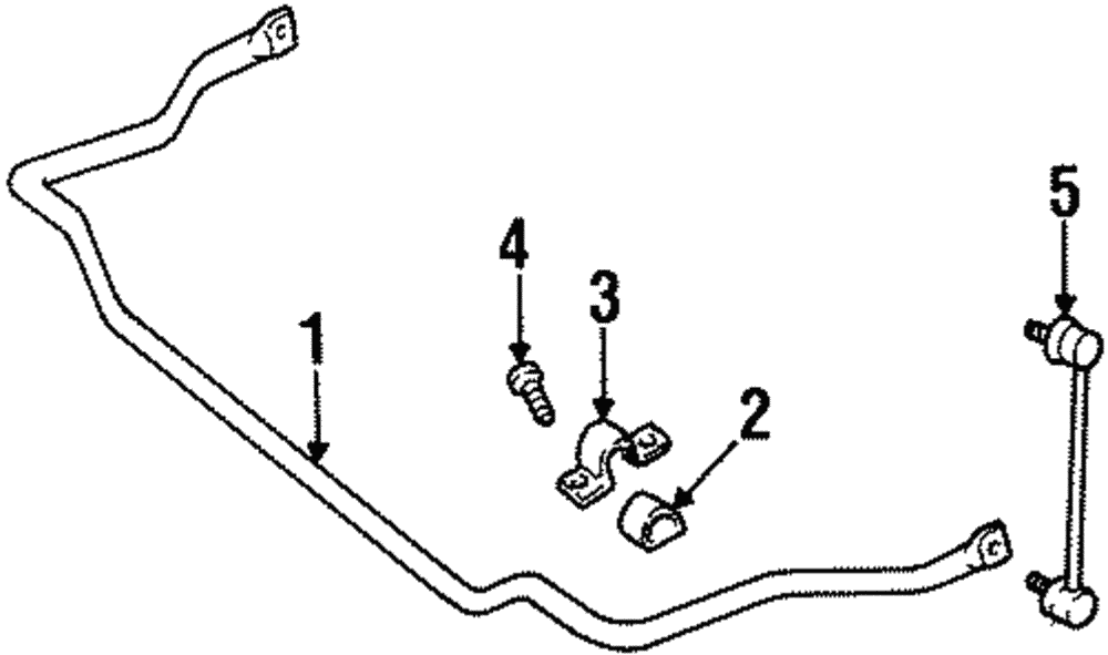 Bracket, Front Stab Shf - GM (90497310)