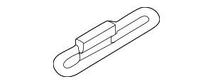 2020-2022 Nissan Sentra Rear Floor Pan Bracket 74870-AX000 | TascaParts.com
