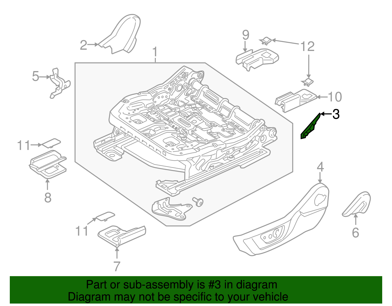 Pivot Cover - Ford (FR3Z-6362186-DA)