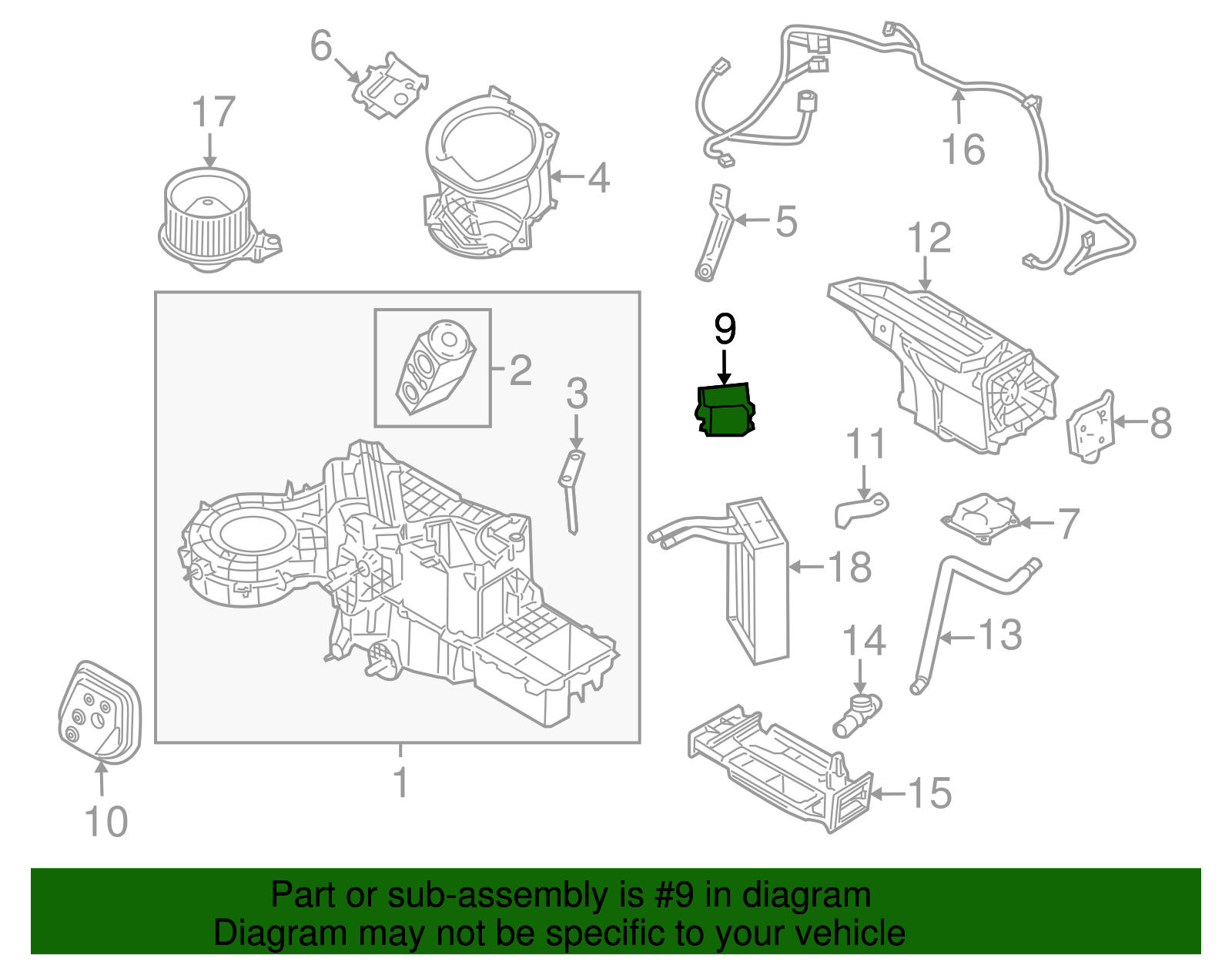 Ford Dealership 20092017 Ford Motorcraft™ HVAC Blower Motor Control