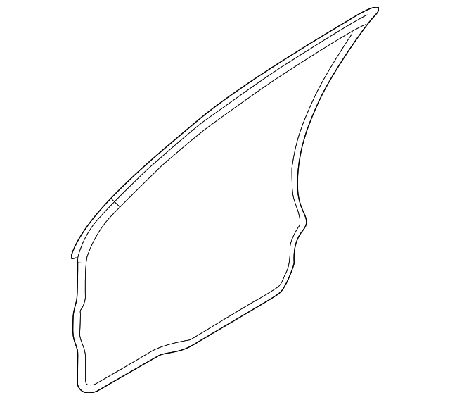 20042011 Mitsubishi Endeavor Surround WeatherStrip MR641963 Auto Parts