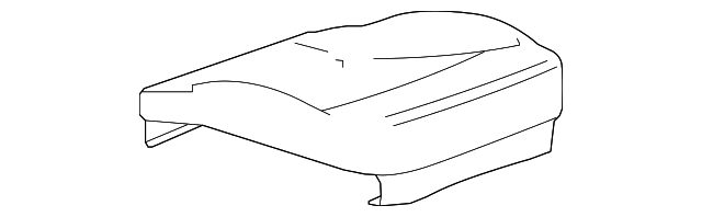 Light Neutral Passenger Seat Cushion Cover - Buick (90905593)