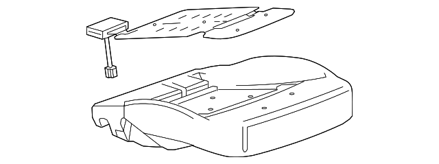 Airbag Front Passenger Presence Module - Buick (90803723)