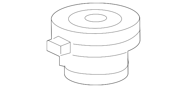 Body Mount Upper Location Number 2 Cushion - GM (84332391)