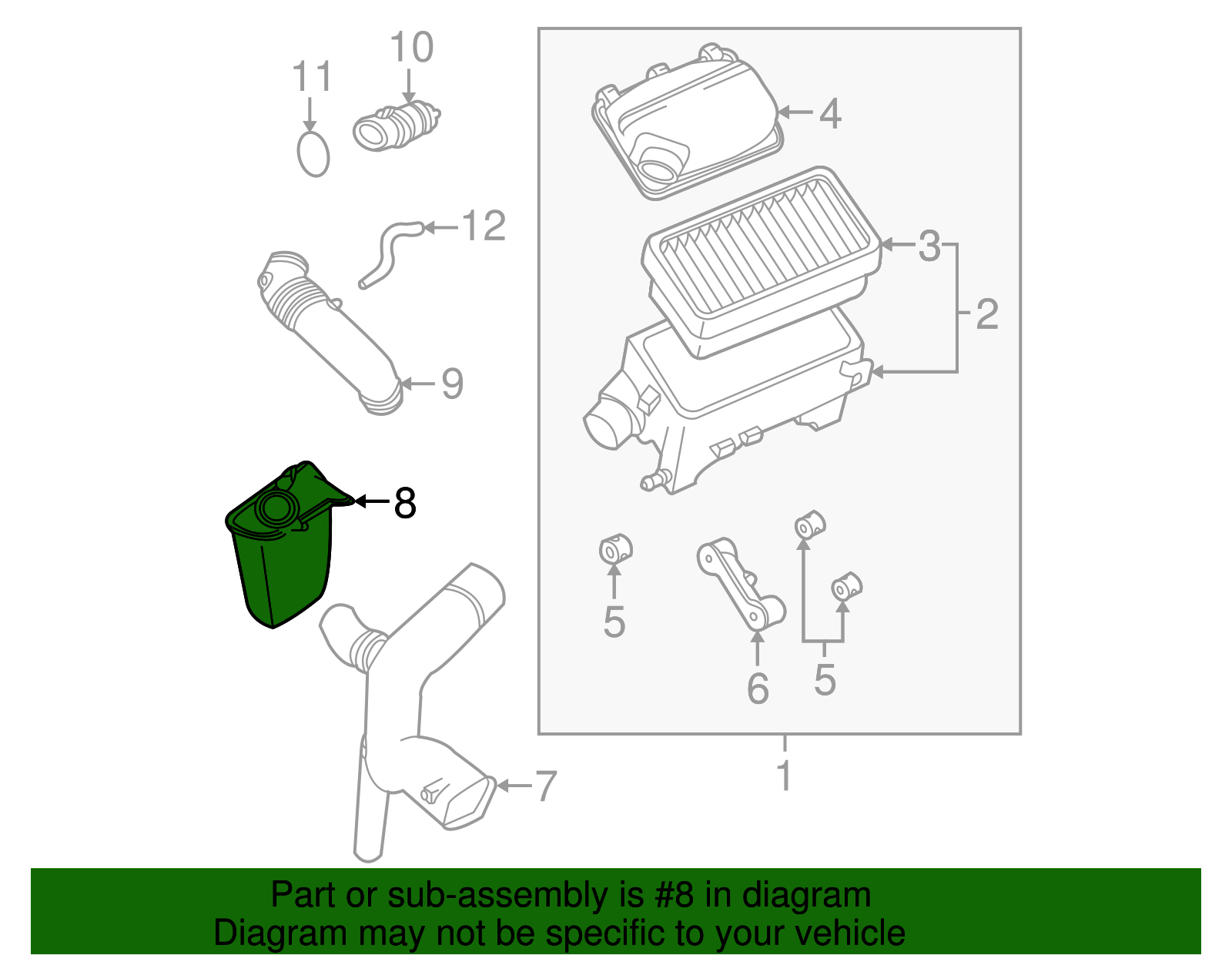 Air Cleaner Resonator - GM (90571354)