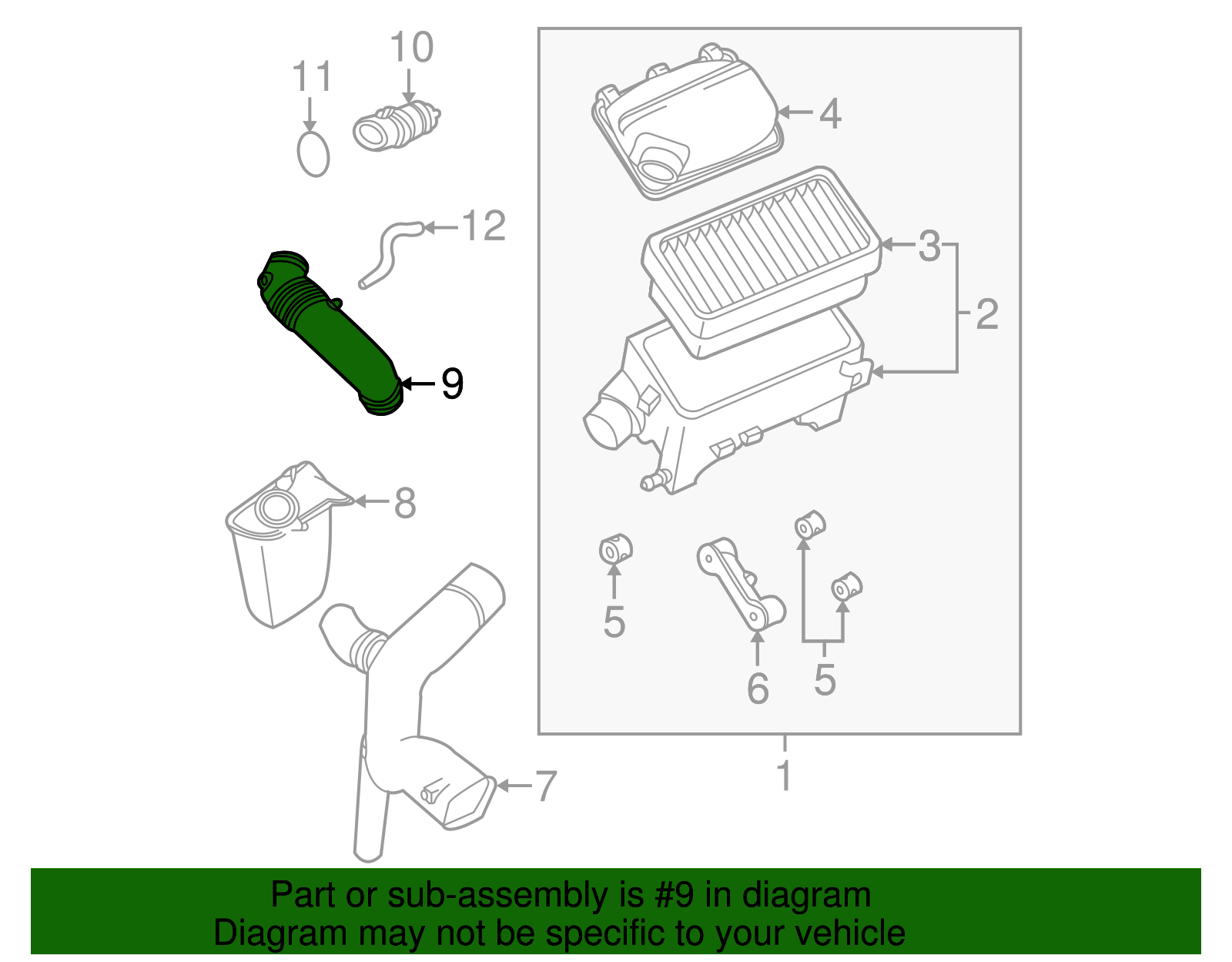 Duct - GM (09202349)