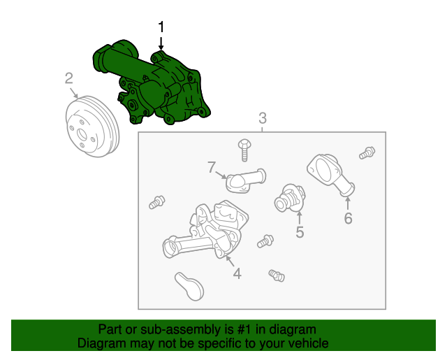 2510038200 Water Pump 20032006 Kia Optima Kia.Parts Store