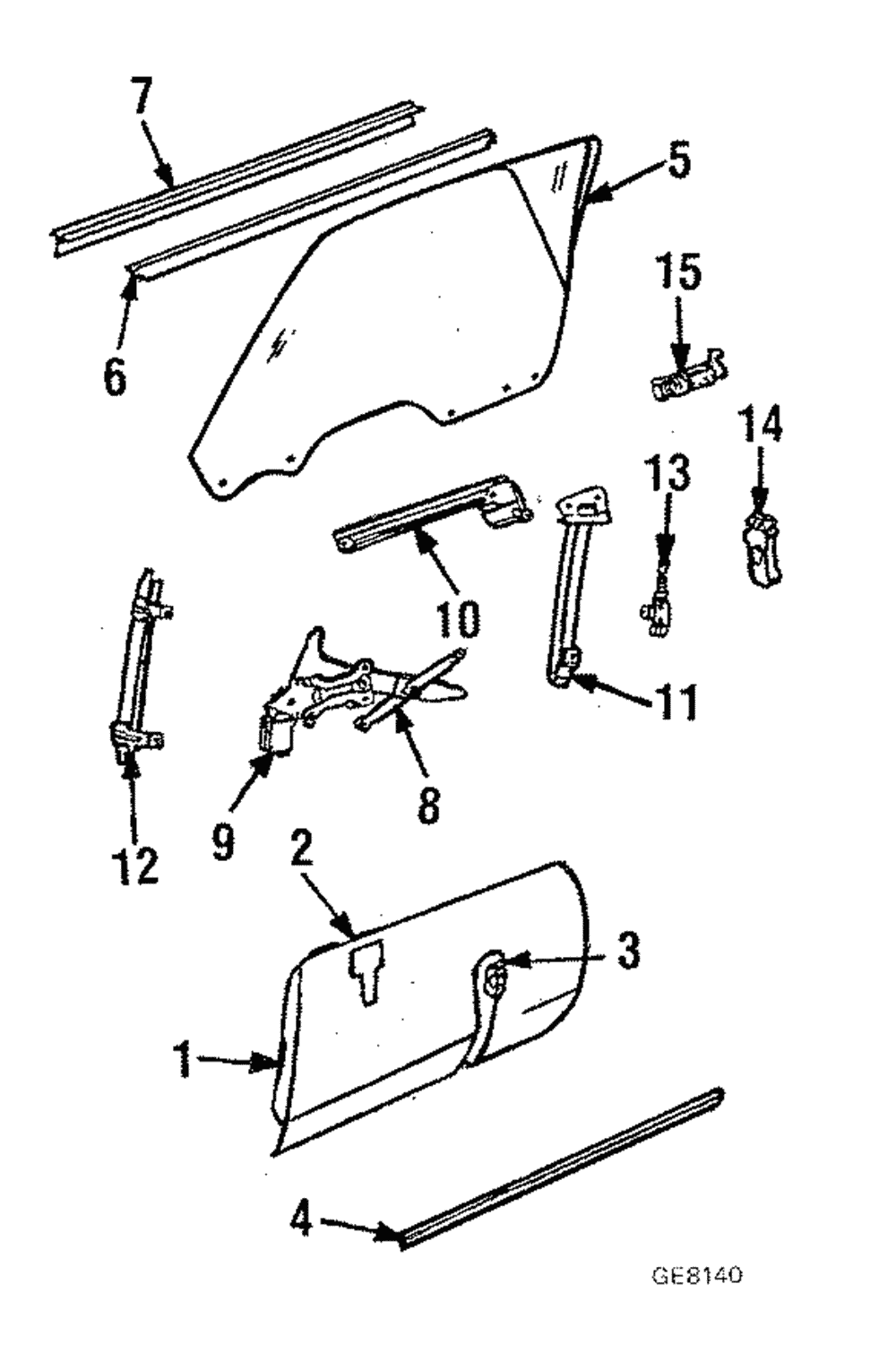 Body Side Molding - GM (9635053)