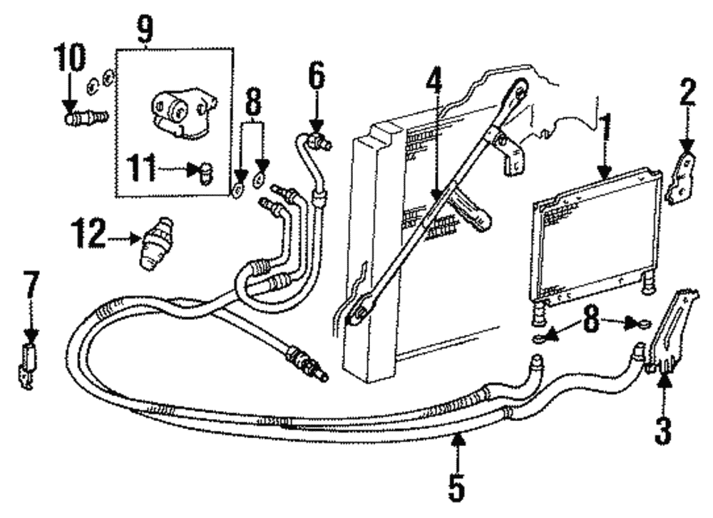 Oil Cooler - GM (52489164)