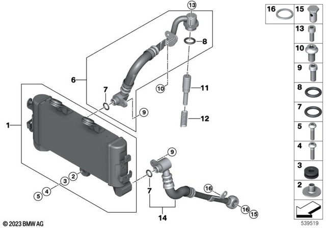 11411342761 - Thermostat - 95Cel 1997-2024 BMW-Motorrad | BMW 