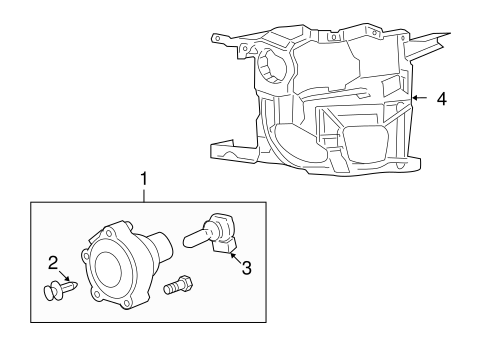 Bulbs - Chassis for 2010 Buick Enclave #1