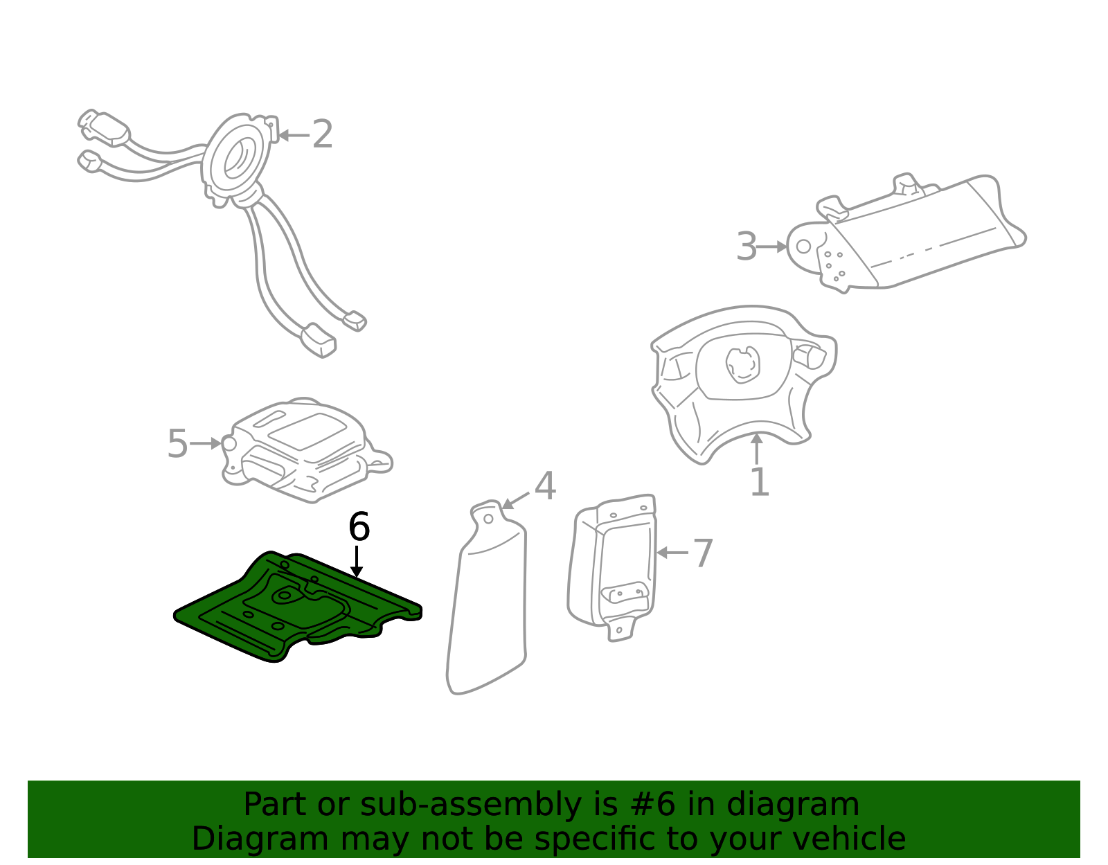 Diagnostic Unit Bracket - GM (25690141)