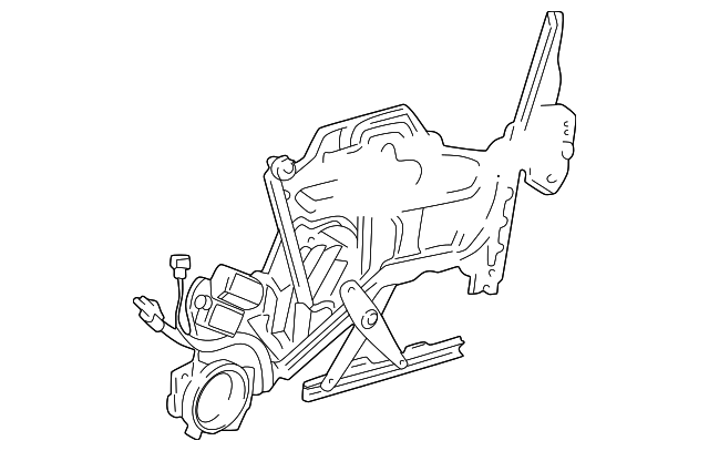 Driver Side Front Door Locking System Module - GM (89045639)