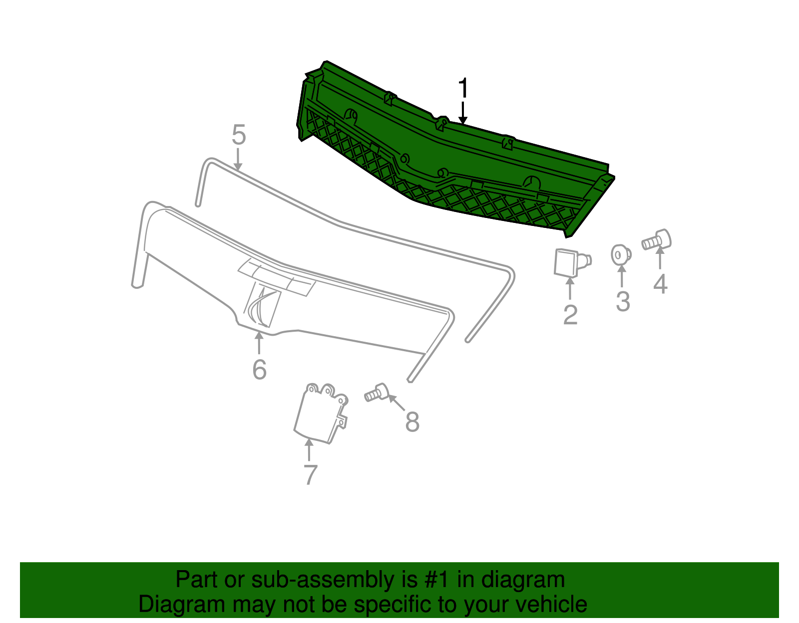 Grille - GM (96804135)
