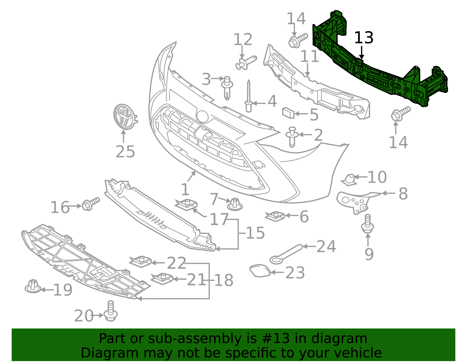 Impact Bar - Scion (52131-WB003)