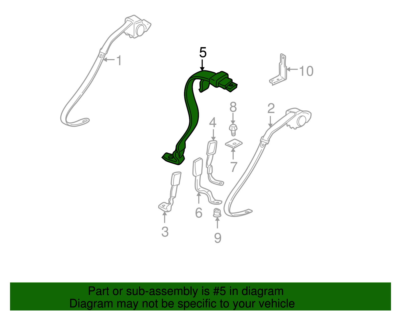 Belt Kit - GM (12458518)