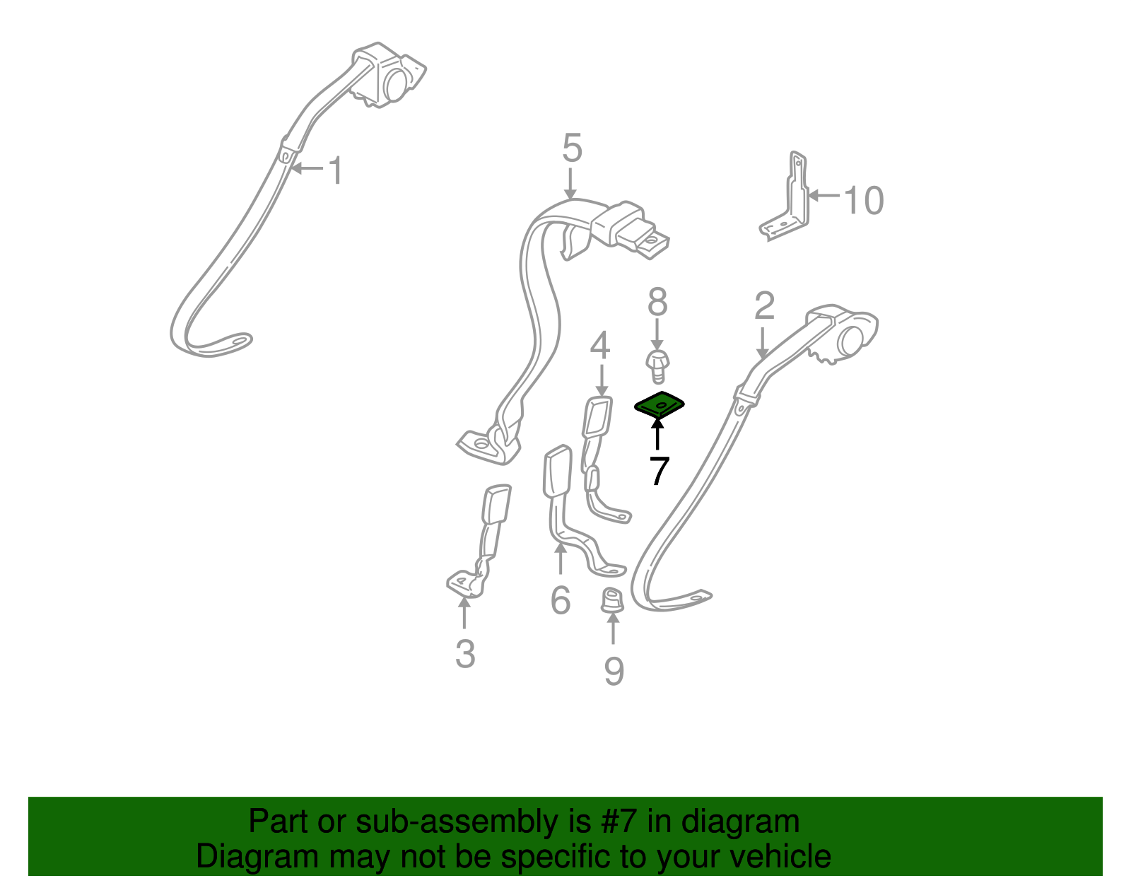 Anchor Plate - GM (25675686)