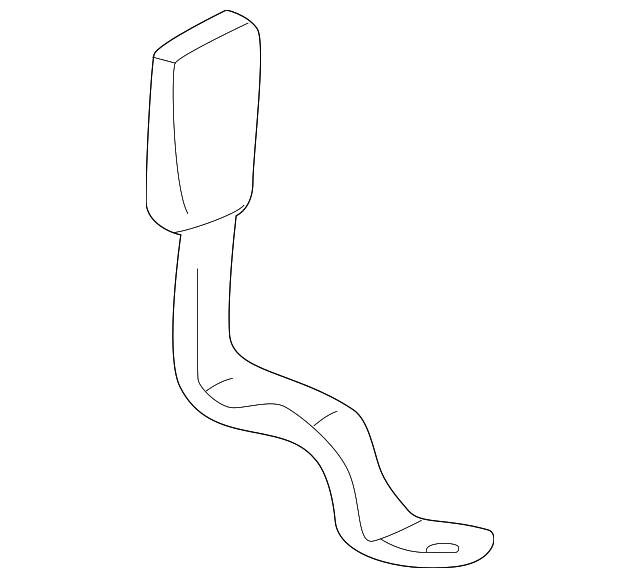 Center Seat Belt - GM (88952199)
