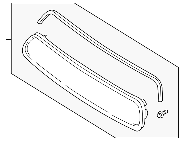 2000-2006 Subaru Radiator Assembly Lower Bracket 45124AE020