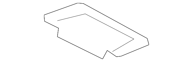 Maple Sugar Side Window Defogger Outlet Grille - Cadillac (84155245)