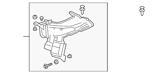 Engine Air Intake Hose - GM (84024040)