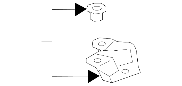 F Bracket - Cadillac (84131759)